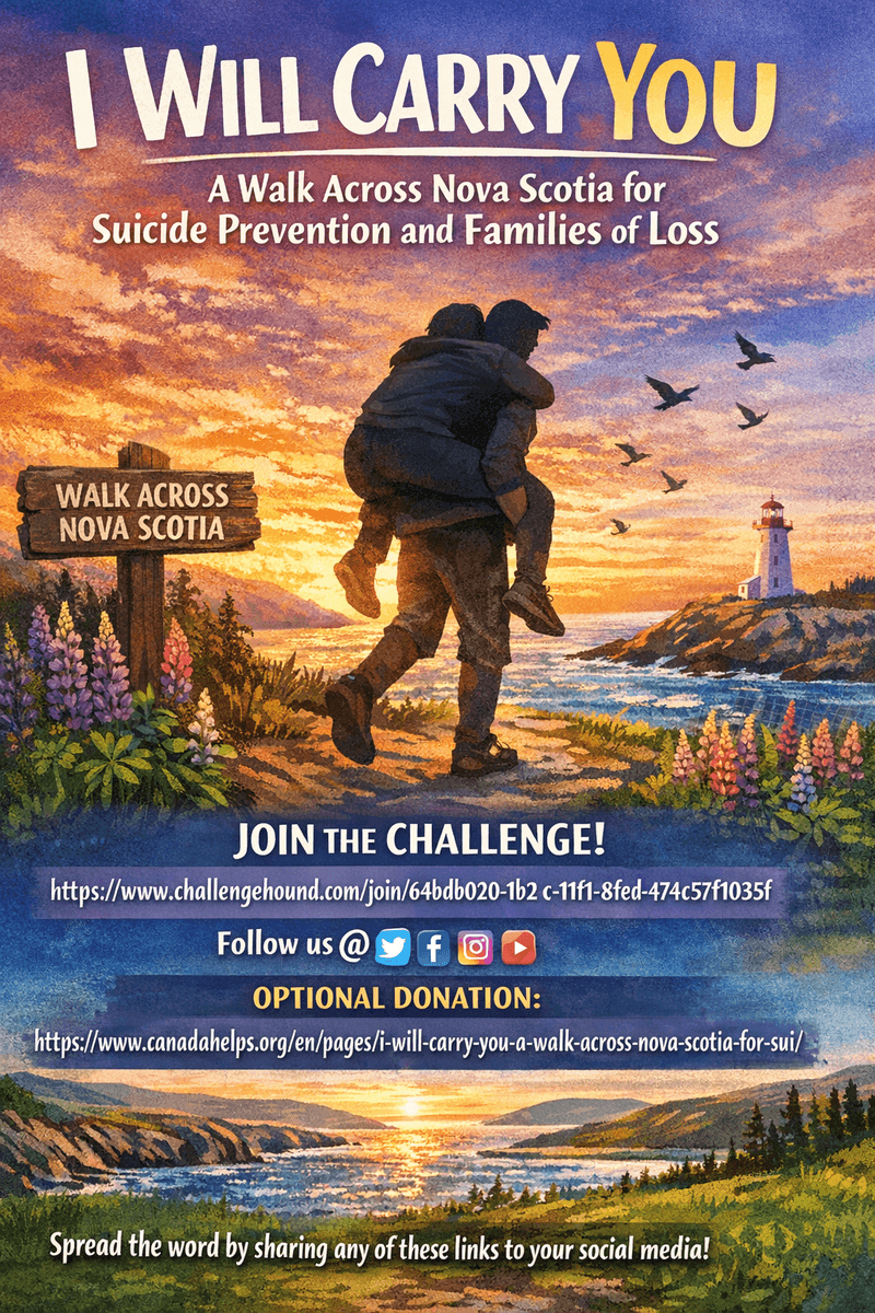 I Will Carry You: A Walk Across Nova Scotia