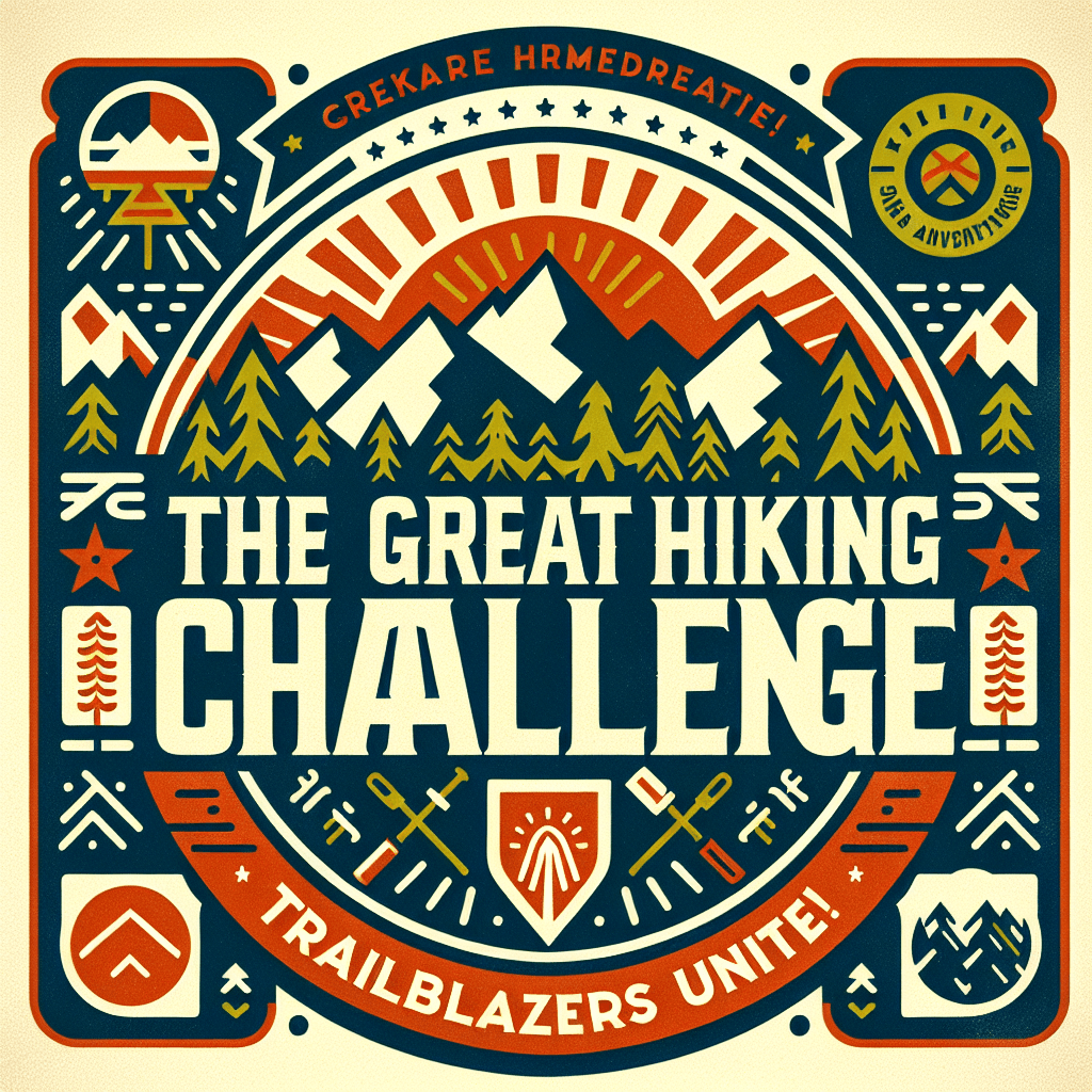 The Great Hiking Challenge: Trailblazers Unite!