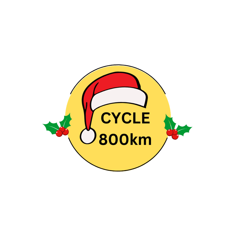 CYCLE 800KM (200KM a week)